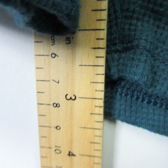 Victoria's Secret Bra Top & Shorts Set XS Blue Waffle Knit Lounge Matching 152 - Picture 13 of 13